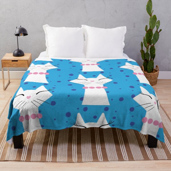 Item preview, cat blue designed and sold by Kasia1987t.