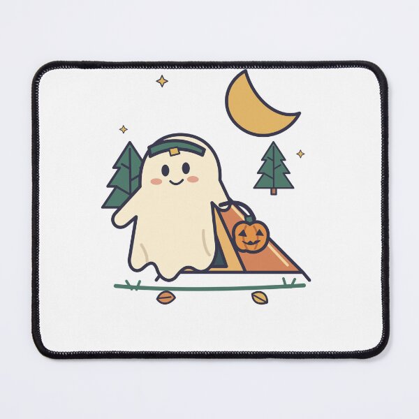 Item preview, Halloween Camping Ghost with Pumpkin Lantern designed and sold by EcomGenius.