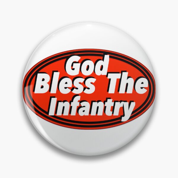 Item preview, God Bless The Infantry Print Novelty designed and sold by Stiqker.