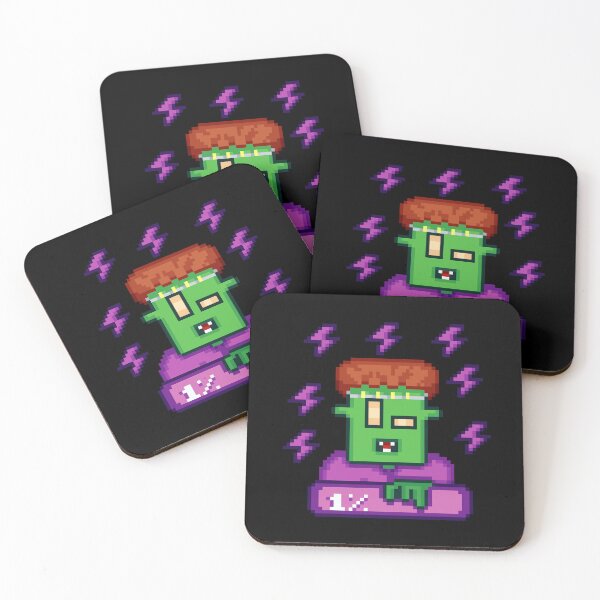 Item preview, Critical 1 Percent Frankenstein - Low Battery Monster designed and sold by RetroRlx.
