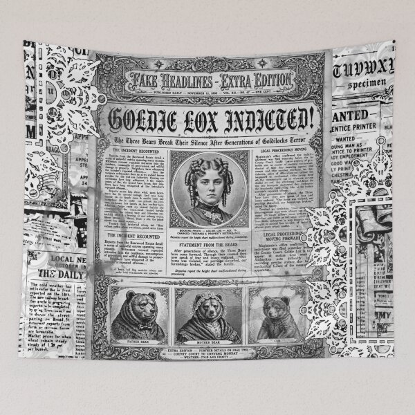 Item preview, Goldilocks and the Three Bears - The Bearwood Scandal -Mixed Media - Volume 01 - No. 02 designed and sold by Legacy Star Designs.net.
