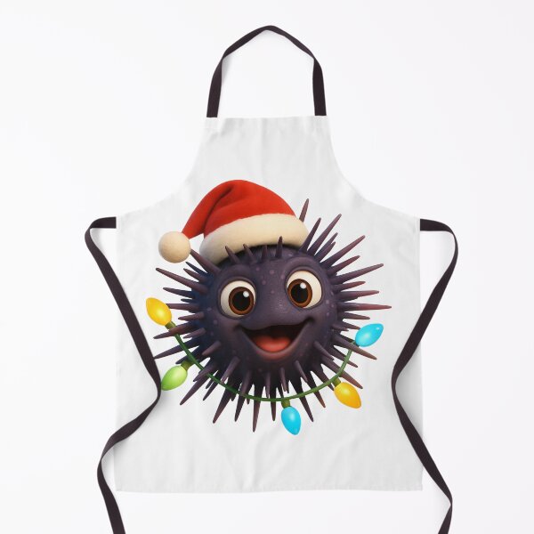 Item preview, Playful Sea Urchin Christmas designed and sold by Sillytoe.