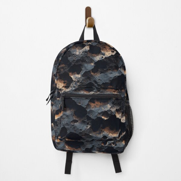 Item preview, Dark Charcoal Pitted Rock with Magma Glow designed and sold by Piotrek0001.