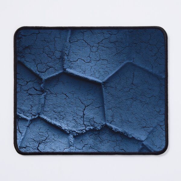 Item preview, Indigo Blue Cracked Reptile Scale Texture designed and sold by Piotrek0001.