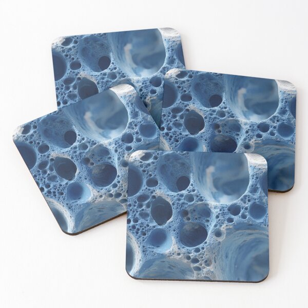 Item preview, Deep Ocean Blue Cellular Sponge Bubbles designed and sold by Piotrek0001.