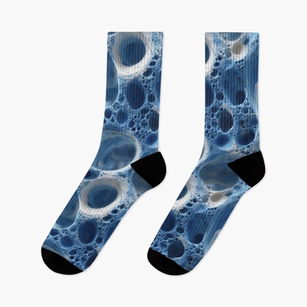 Item preview, Deep Ocean Blue Cellular Sponge Bubbles designed and sold by Piotrek0001.