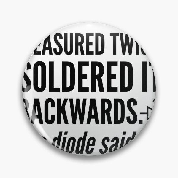 Item preview, Measured Twice Sold It Backwards designed and sold by Niebieski-Labs.