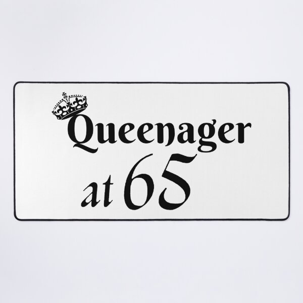 Item preview, Queenager at 65 Birthday Queen designed and sold by DesignsVault.