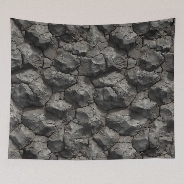 Item preview, Grey Basalt Cracked Cobblestone Surface designed and sold by Piotrek0001.