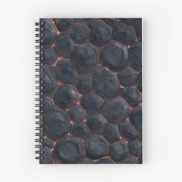 Item preview, Hexagonal Basalt Columns with Fire Seams designed and sold by Piotrek0001.