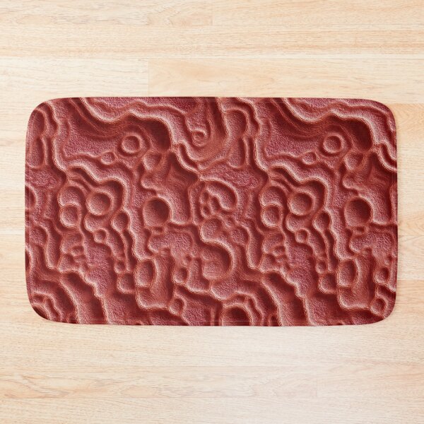 Item preview, Coral Red Bumpy Labyrinth Groove Texture designed and sold by Piotrek0001.