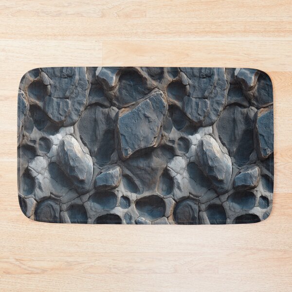 Item preview, Blue Grey Porous Stone Crater Surface designed and sold by Piotrek0001.