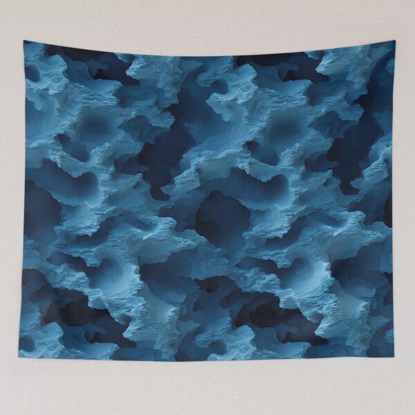 Item preview, Sculpted Glacial Blue Ice Ridge Texture designed and sold by Piotrek0001.
