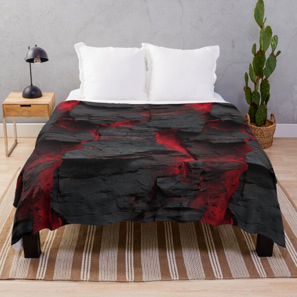 Item preview, Charred Wood Bark with Glowing Lava Veins designed and sold by Piotrek0001.