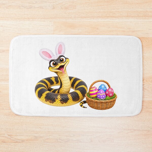 Item preview, Cheerful Tiger Snake Easter designed and sold by Sillytoe.