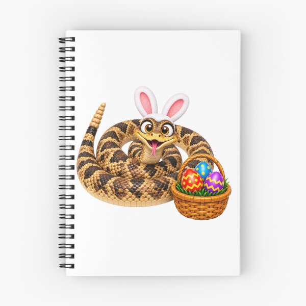 Item preview, Playful Timber Rattlesnake Easter designed and sold by Sillytoe.
