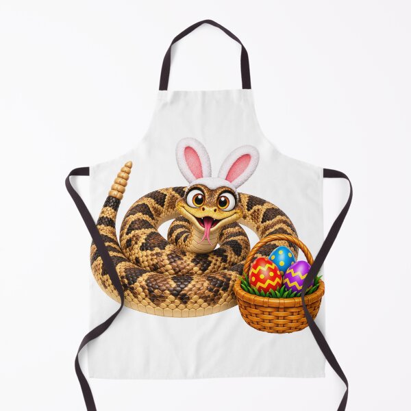 Item preview, Playful Timber Rattlesnake Easter designed and sold by Sillytoe.