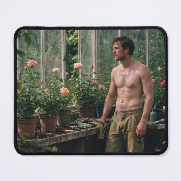 Item preview, The gardener - A break in the greenhouse designed and sold by gaymalesai.