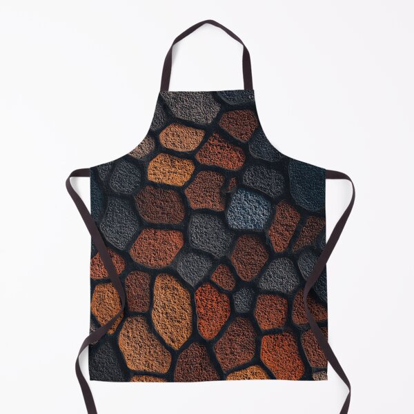 Item preview, Terracotta Earth Tone Pebble Mosaic Art designed and sold by Piotrek0001.