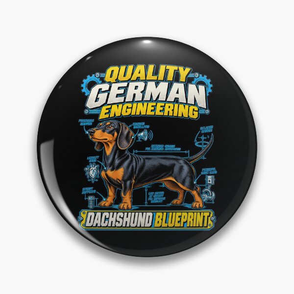 Item preview, Quality German Engineering Dachshund Dog Chassis Diagram designed and sold by adiencarteras.