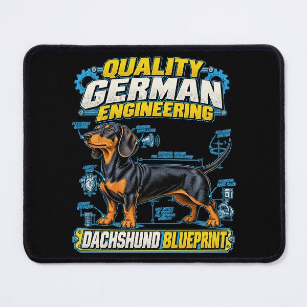 Item preview, Quality German Engineering Dachshund Dog Chassis Diagram designed and sold by adiencarteras.