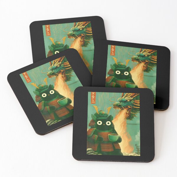 Item preview, Funny Medieval Dragons And Coffee Cat Lover Rpg designed and sold by OddityVault.