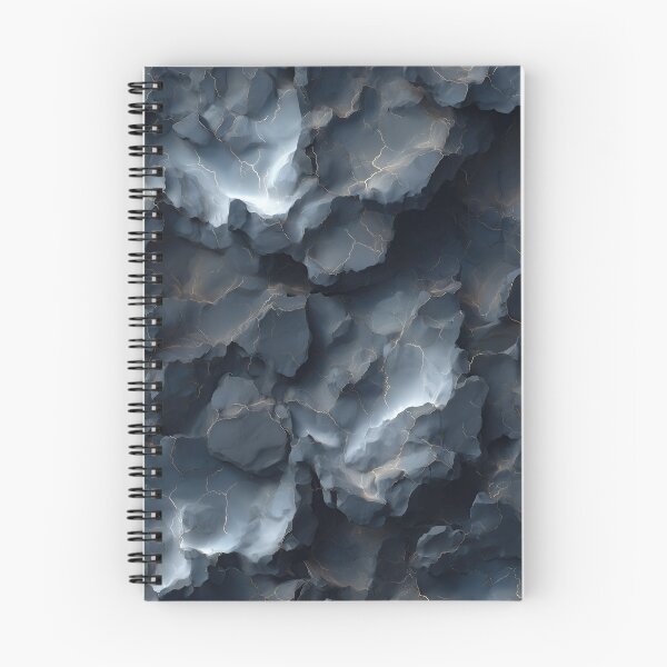 Item preview, Blue Grey Marbled Cracked Ice Shards designed and sold by Piotrek0001.