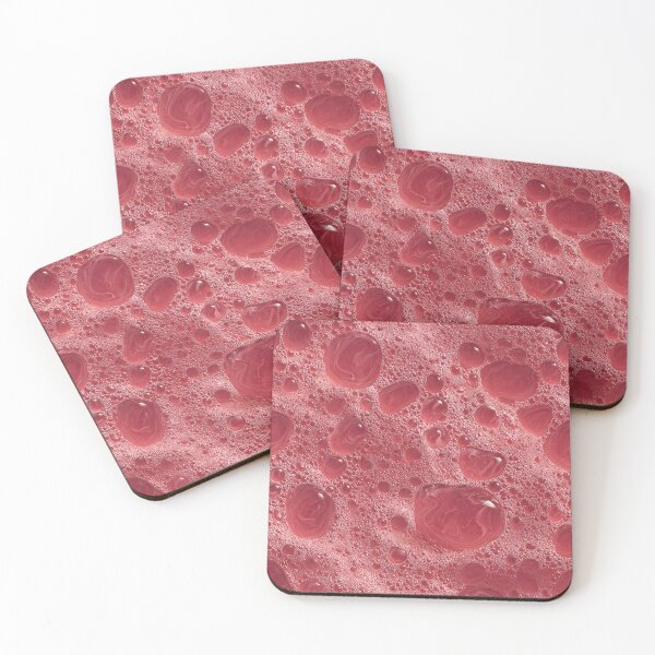 Item preview, Vivid Coral Pink Bubble Sponge Relief designed and sold by Piotrek0001.