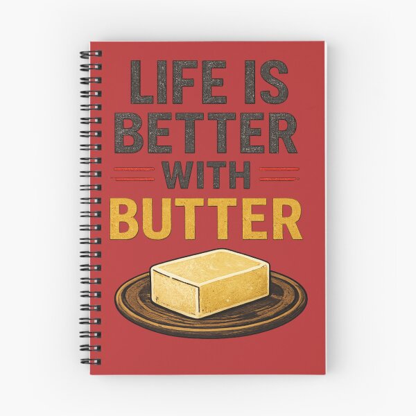 Item preview, LIFE IS BETTER WITH BUTTER designed and sold by CarnivoreGifts.
