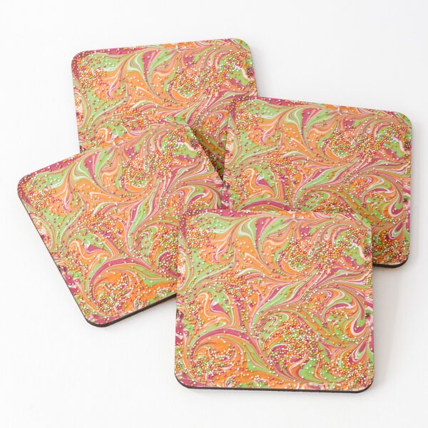 Item preview, Rainbow Sherbet Candy Swirl with Sprinkles designed and sold by Seeding Serendipity.