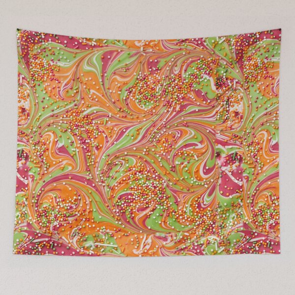 Item preview, Rainbow Sherbet Candy Swirl with Sprinkles designed and sold by Seeding Serendipity.