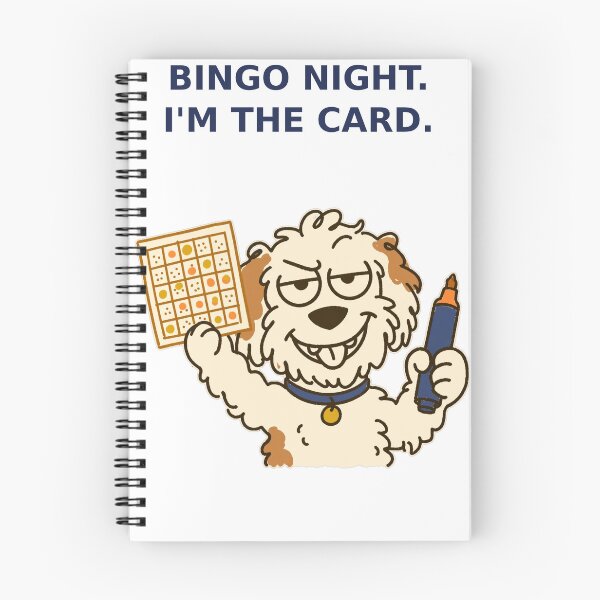 Item preview, Bingo Night Funny Dog Sticker — I'm the Card Game Night Decal designed and sold by ryleemaxwell.