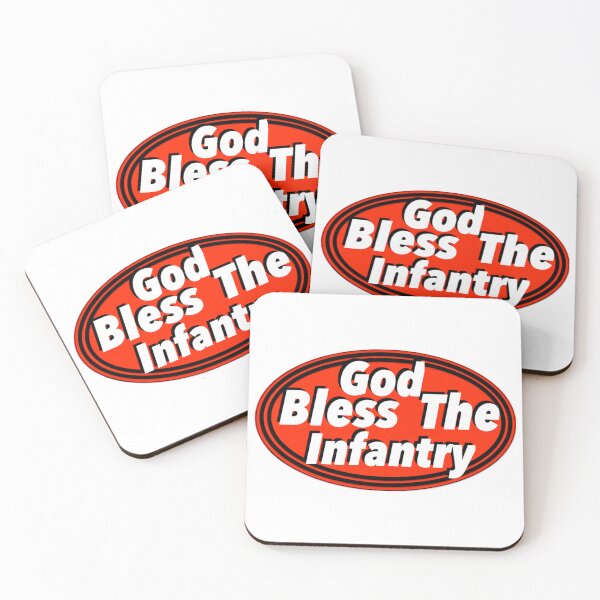 Item preview, God Bless The Infantry Print Novelty designed and sold by PSST-Design.