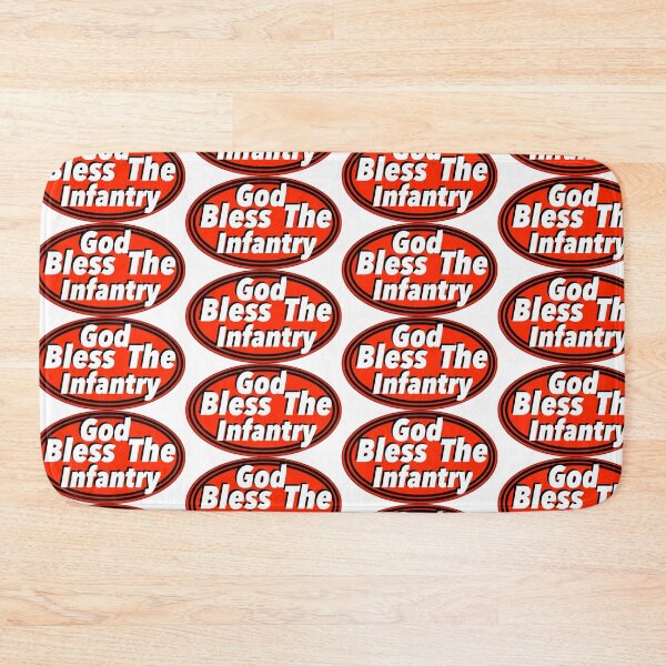 Item preview, God Bless The Infantry Print Novelty designed and sold by PSST-Design.