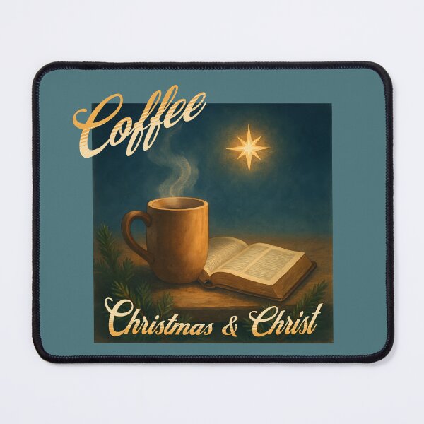 Item preview, Coffee Christmas and Christ Christian Coffee Lover designed and sold by Sachie's Studio.