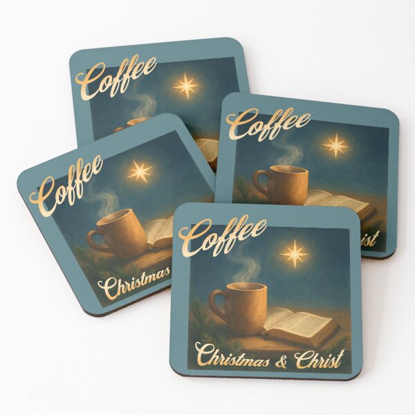 Item preview, Coffee Christmas and Christ Christian Coffee Lover designed and sold by Sachie's Studio.