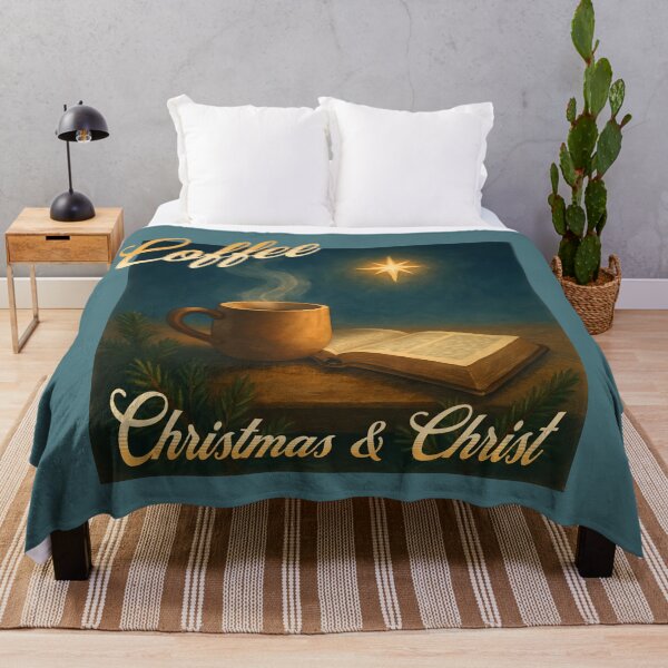 Item preview, Coffee Christmas and Christ Christian Coffee Lover designed and sold by Sachie's Studio.
