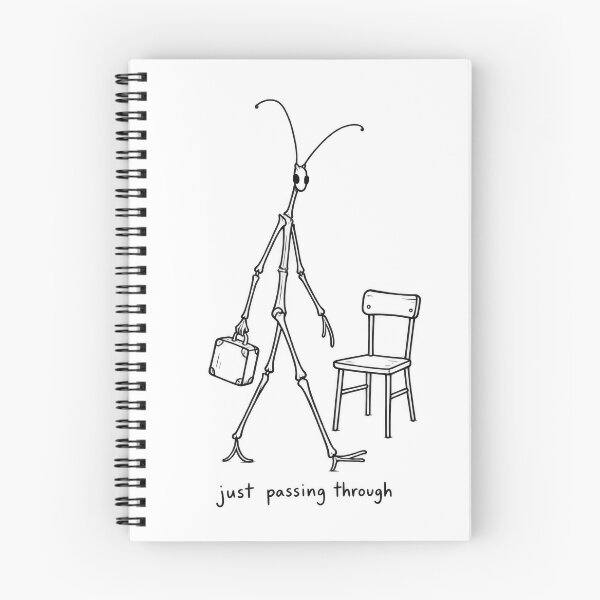 Item preview, Stick insect on a silent journey designed and sold by ArtHouseNiklas.