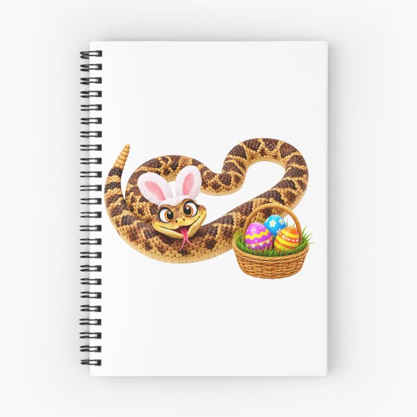 Item preview, Playful Western Diamondback Rattlesnake Easter designed and sold by Sillytoe.