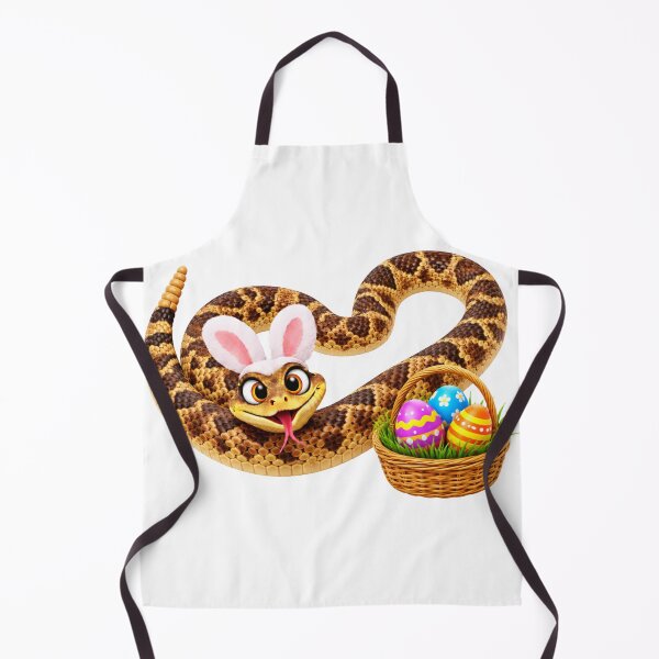 Item preview, Playful Western Diamondback Rattlesnake Easter designed and sold by Sillytoe.