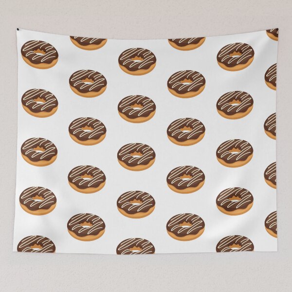 Item preview, Chocolate Sweet Donut Illustration designed and sold by BetweenForms.