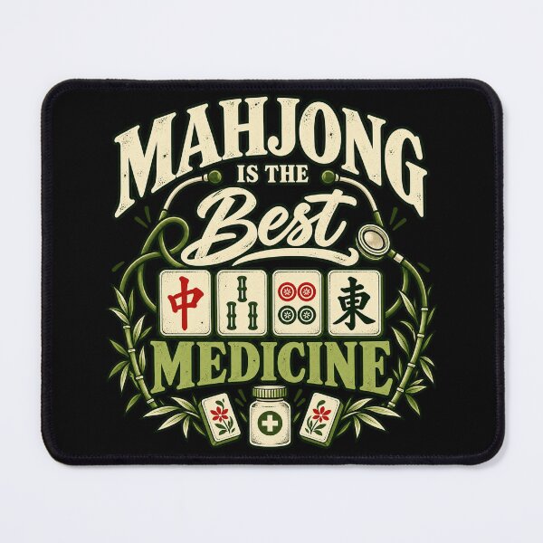 Item preview, Mahjong is The Best Medicine Vintage Distressed designed and sold by Kladhadredo.