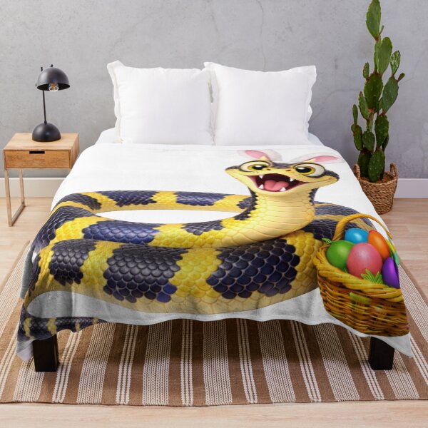 Item preview, Cheerful Yellow Bellied Sea Snake Easter designed and sold by Sillytoe.