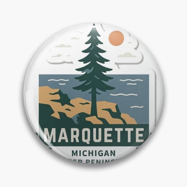 Item preview, marquette, michigan designed and sold by mnkyride.