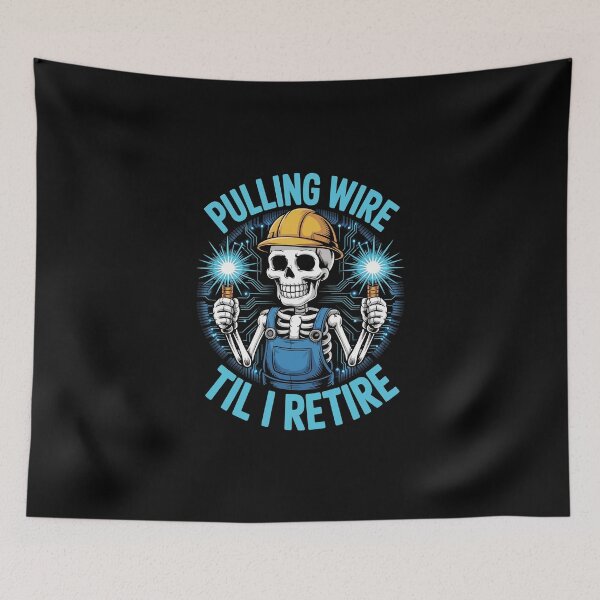 Item preview, Pulling wire til I retire designed and sold by jkrphoto.