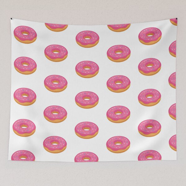 Item preview, Pink Sprinkle Donut Illustration designed and sold by BetweenForms.