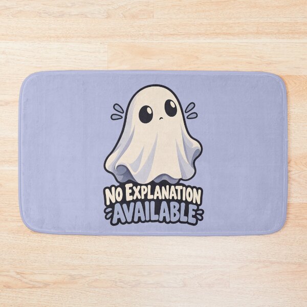 Item preview, Funny Ghost No Explanation Available designed and sold by QuietNovaShop.