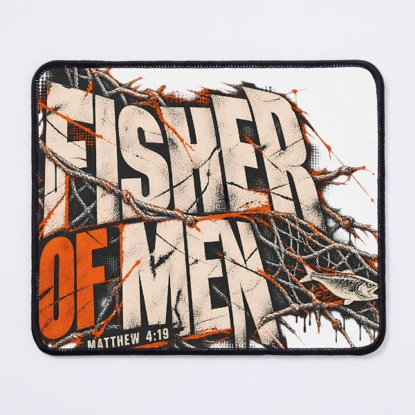 Item preview, Fisher of Men Grunge Catholic T-Shirt designed and sold by PrayerWarriorUSA.