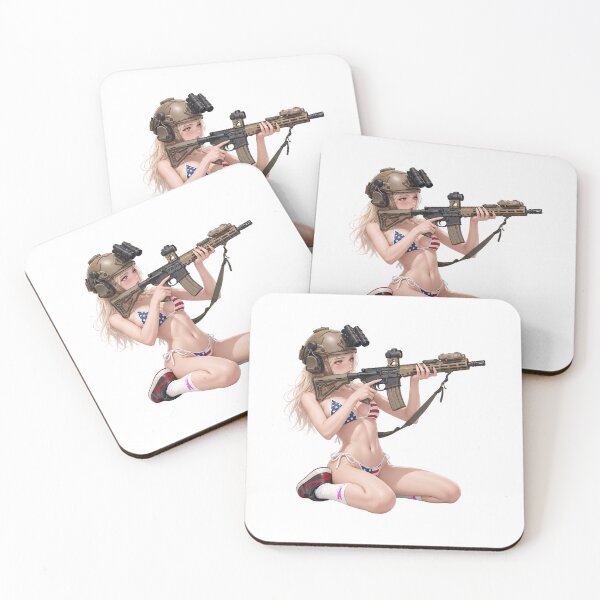 Item preview, American Gun Girl by RAWLIFEGRAPHIC designed and sold by RAWLIFEGRAPHIC.
