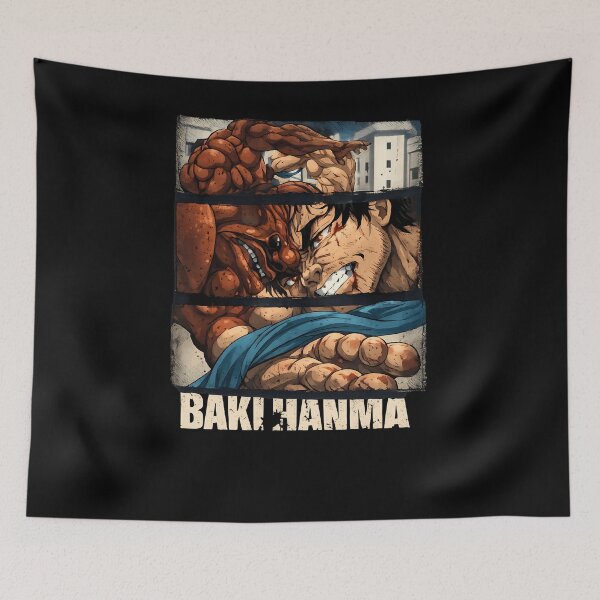 Item preview, Baki Hanma Intense Fight Scene Anime Manga Martial Arts Fan designed and sold by slmfams.